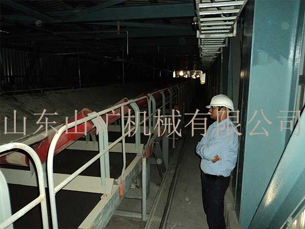 出口印度的带式输送机