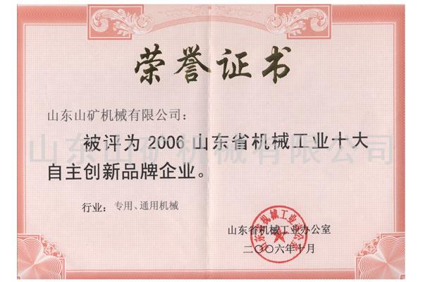 十大自主创新企业