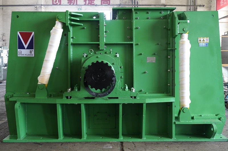 喜报频传！山矿公司重型环锤式破碎机产品HCSC15超重型环锤式破碎机试车成功